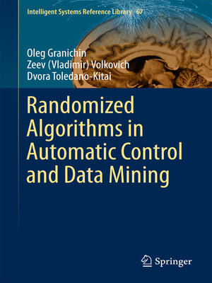 cover image of Randomized Algorithms in Automatic Control and Data Mining